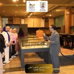 زيارة ميدانية لطلاب "تربية طفولة مبكرة" لمتحف المكتبة المركزية بجامعة القاهرة لتنسيق الخبرات الميدانية والثقافية
