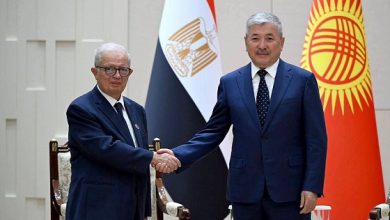 نائب رئيس الوزراء للشؤون الاقتصادية يلتقي رئيس الوزراء القيرغيزي في بيشكيك لبحث تعزيز التعاون بين البلدين