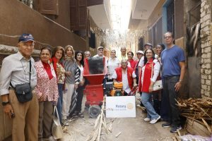 القومي للمرأة يطلق مرحلة جديدة من مشروع تدوير المخلفات الزراعية لإنتاج الكمبوست بالجيزة 5 القومي للمرأة يطلق مرحلة جديدة من مشروع تدوير المخلفات الزراعية لإنتاج الكمبوست بالجيزة