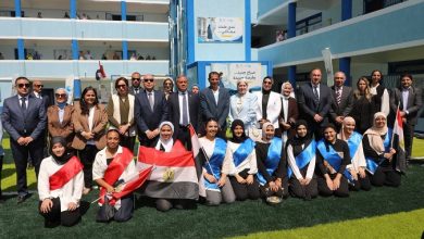 محافظ القاهرة يفتتح أعمال تطوير مدرسة مصرف أبو ظبي الإسلامي بالنزهة بتكلفة 3 ملايين جنيه