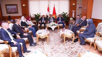 وزير العمل ومحافظ بورسعيد يبحثان تعزيز التعاون في ملفات التشغيل والتدريب والسلامة المهنية
