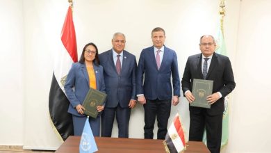 وزير الزراعة ورئيس «الفاو» إقليميًا يشهدان توقيع مشروعين لدعم التنمية الزراعية بجنوب سيناء وتطوير قطاع الزيتون في مصر 5 وزير الزراعة ورئيس «الفاو» إقليميًا يشهدان توقيع مشروعين لدعم التنمية الزراعية بجنوب سيناء وتطوير قطاع الزيتون في مصر