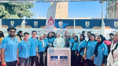 نادي اليونسكو بجامعة القاهرة للتنمية المستدامة يشارك في استقبال الطلاب الجدد والاحتفال ببداية العام الأكاديمي 2026–2027