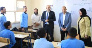 وزير التربية والتعليم ومحافظ المنيا يتفقدان عددًا من مدارس المحافظة لمتابعة انتظام العملية التعليمية