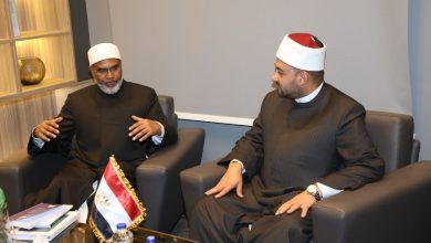 الأمين العام للمجلس الأعلى لمسلمي أوروبا يلتقي الأمين العام للمجلس الأعلى للشؤون الإسلامية في مصر