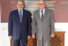 الأمين العام المساعد لقطاع الإعلام والاتصال يلتقي الأمين العام للملتقى الإعلامي العربي.