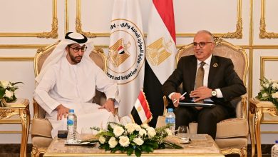 الدكتور سويلم يلتقي مساعد وزير الخارجية الإماراتي لبحث تعزيز التعاون المشترك والاستعداد لمؤتمر الأمم المتحدة للمياه ٢٠٢٦