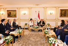 على هامش فعاليات أسبوع القاهرة التاسع للمياه.. الدكتور سويلم يلتقي الرئيس المشارك للحوار التفاعلي الثالث من الجانب الياباني لبحث الإعداد لمؤتمر الأمم المتحدة للمياه ٢٠٢٦