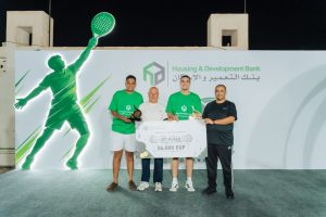 بنك التعمير والإسكان ينظم بطولة البادل لموظفيه بحضور الرئيس التنفيذي والعضو المنتدب وعددًا من قيادات البنك
